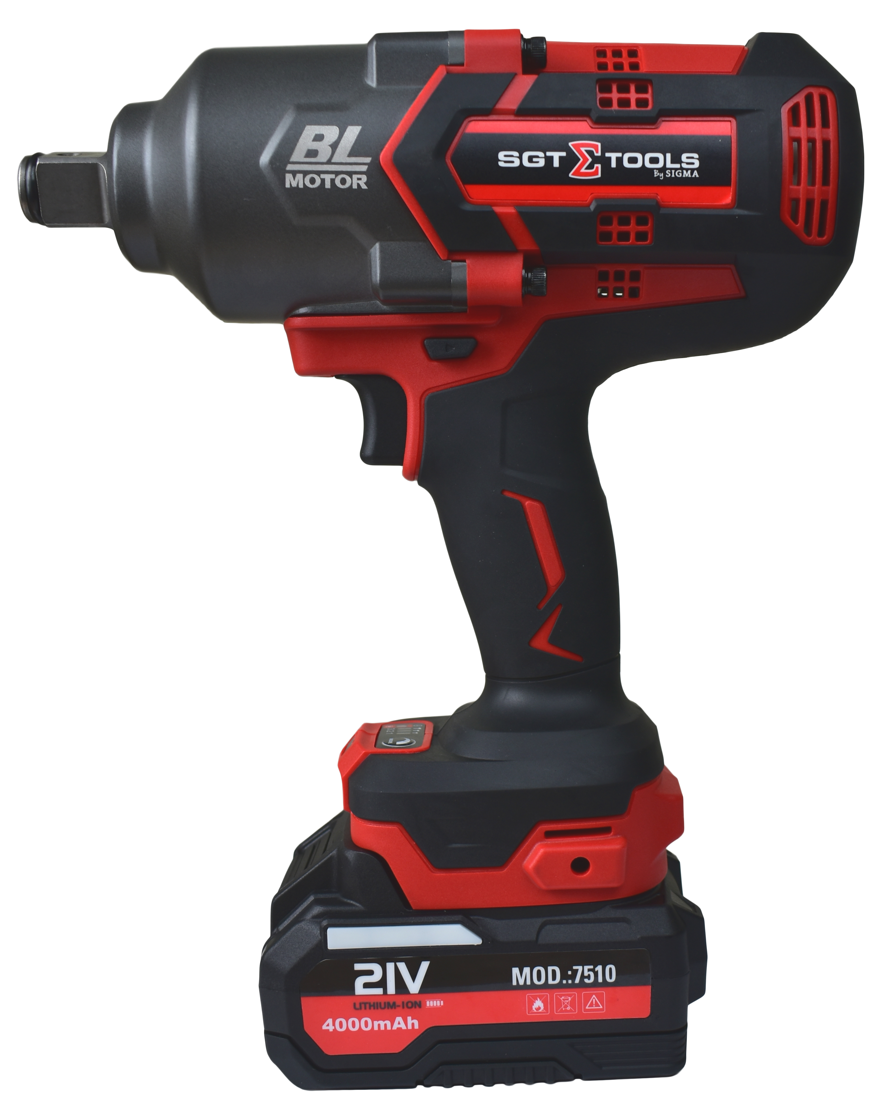 Chave de Impacto 3/4" a bateria 1.500NM - SGT 7510